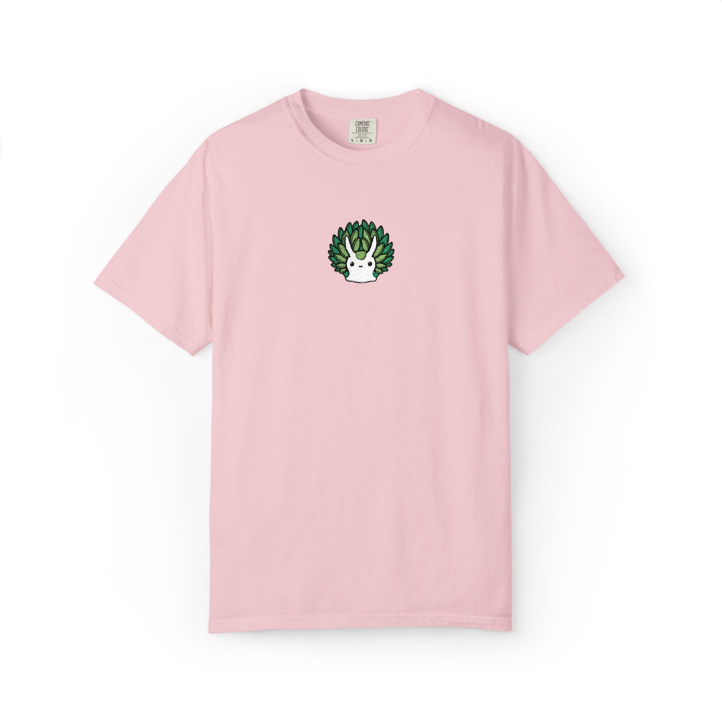 Sea Sheep Embroidered Comfort Colors T-Shirt, Cute Sea Slug Shirt, Nudibranch Tee, Ocean Animal Gift, Marine Biology Embroidered Shirt