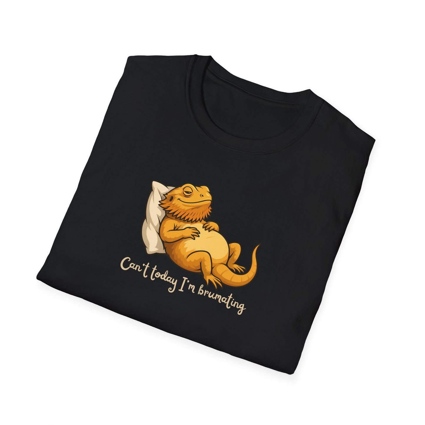 Can’t Today I’m Brumating Bearded Dragon T-Shirt, Funny Beardie Tee, Reptile Lover Shirt, Lazy Lizard Shirt, Herpetology Gift, Bearded Dragon Gift