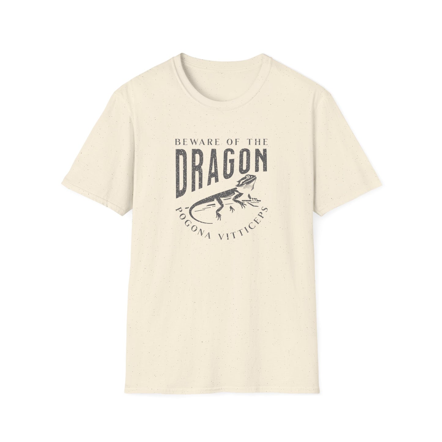 Beware Of The Dragon T-Shirt, Bearded Dragon Shirt, Reptile Lover Tee, Lizard Mom Dad Gift, Pogona Vitticeps Graphic Tee