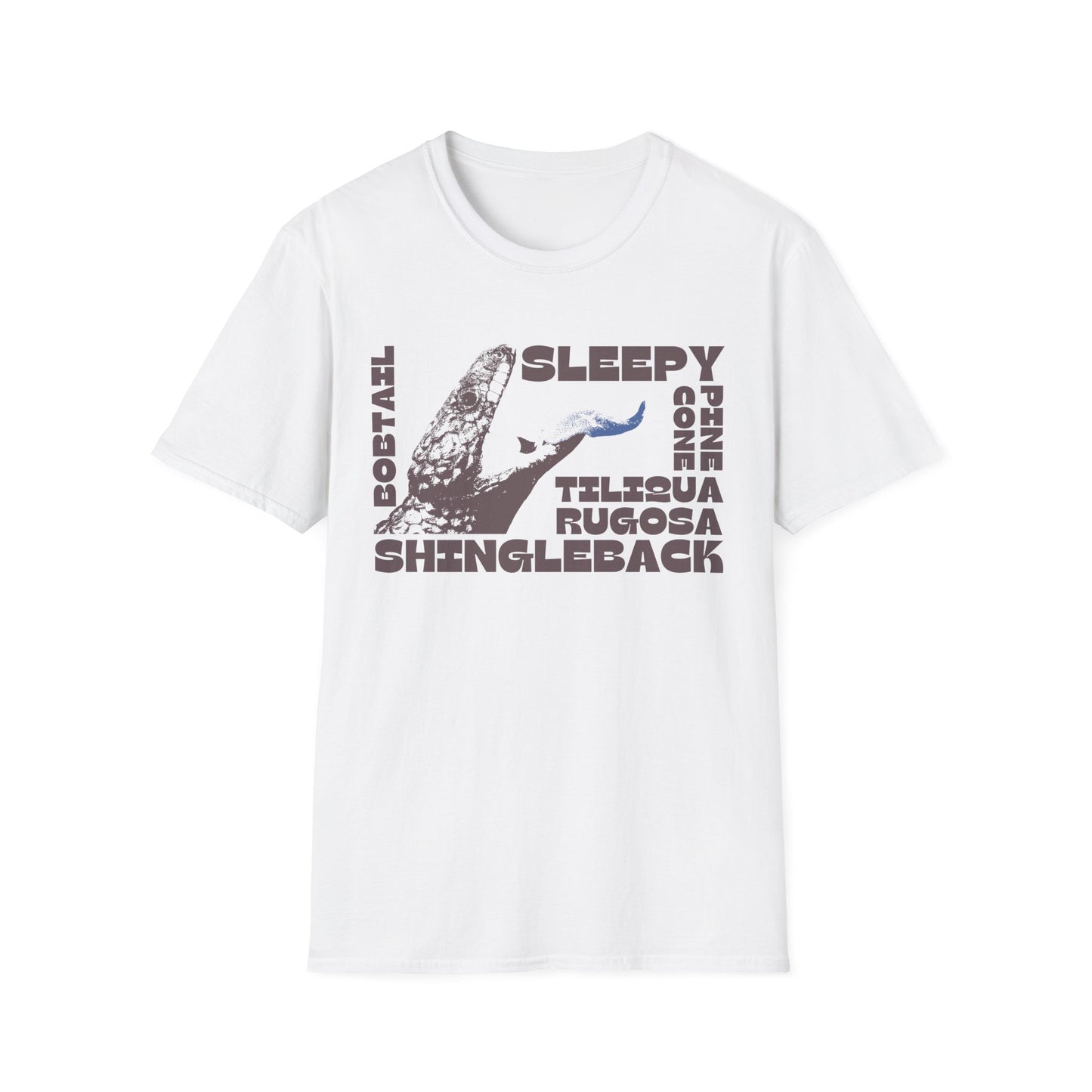 Shingleback T-Shirt – Sleepy Lizard Bobtail Pine Cone Lizard Australian Reptile Tee