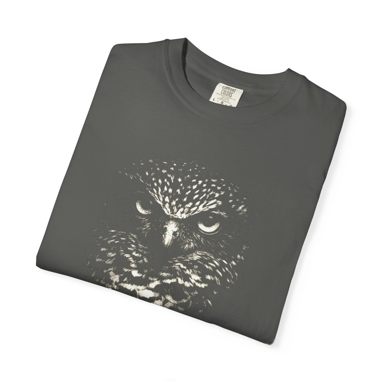 Powerful Owl Shirt, Comfort Colors Owl Tee, Owl Graphic T Shirt, Bird Lover Gift, Owl Lover Shirt, Wildlife Bird Shirt, Nature Graphic Tee