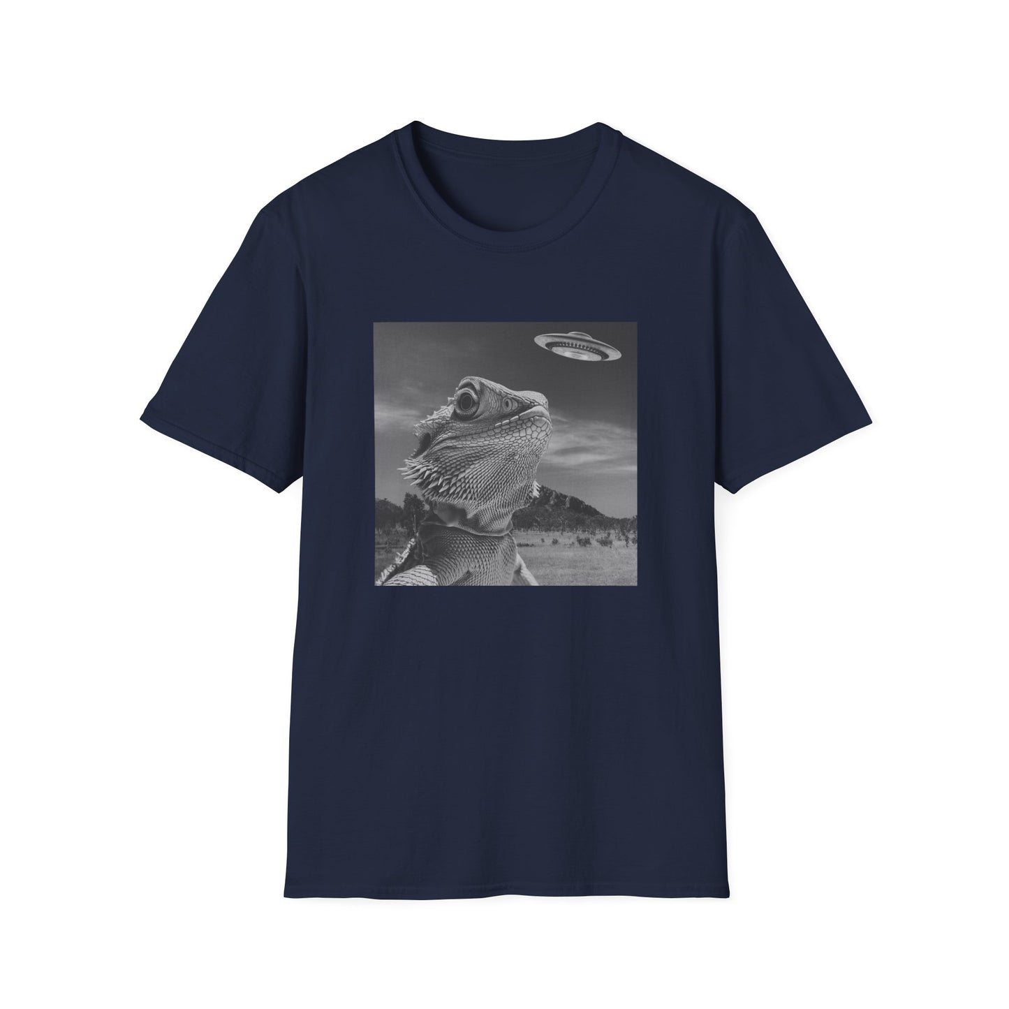 Bearded Dragon T-Shirt – UFO Selfie Reptile Lover Aussie Tee