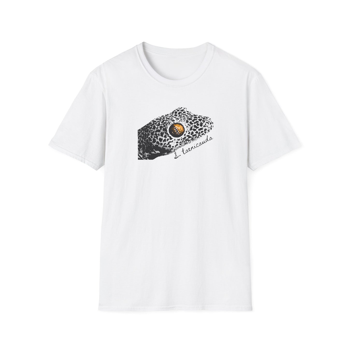 Golden Tailed Gecko T-Shirt, Strophurus taenicauda Shirt, Australian Gecko Tee, Reptile Lover Gift, Minimalist Lizard Shirt