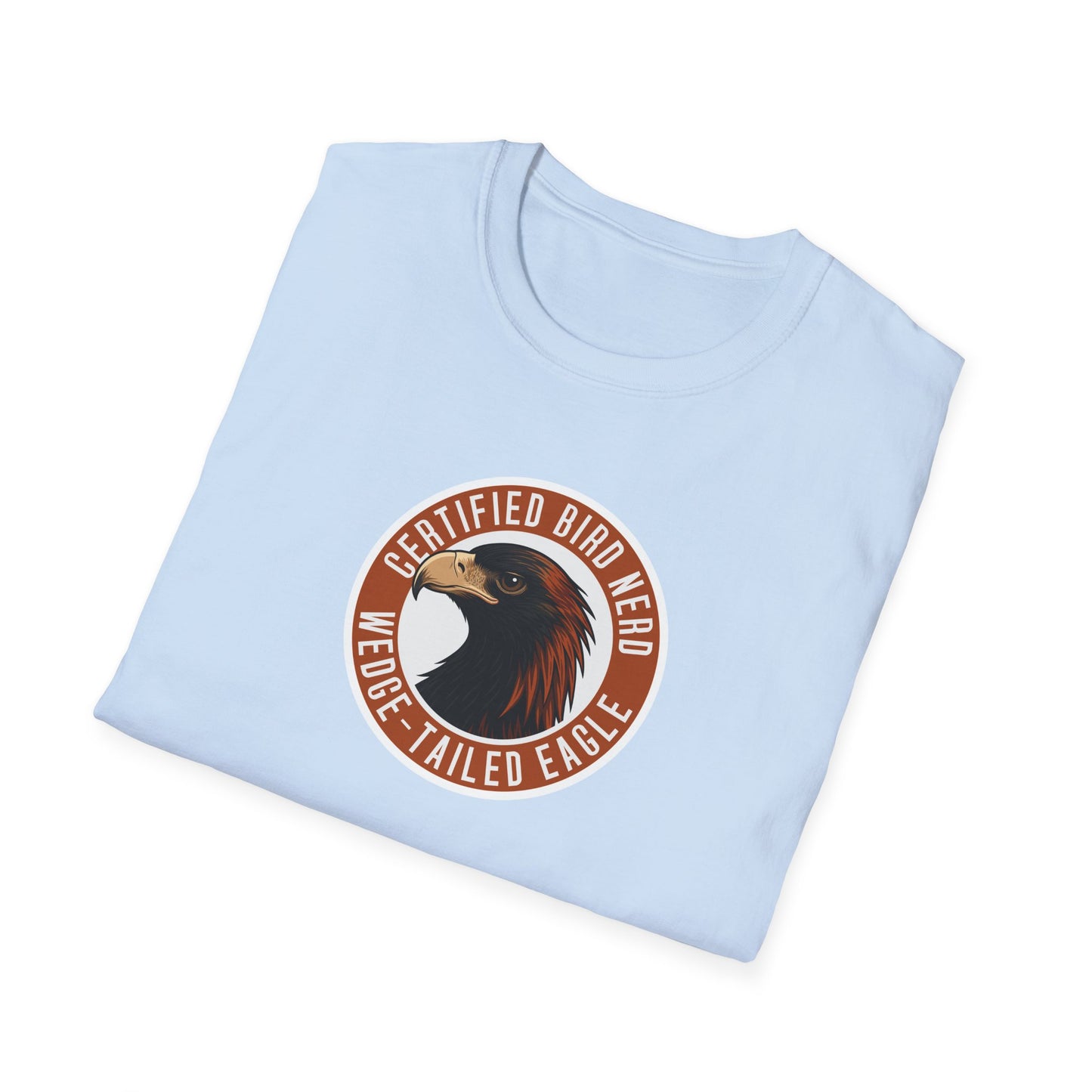 Wedge-Tailed Eagle T-Shirt, Certified Bird Nerd Shirt, Australian Bird Tee, Birdwatching Gift, Wildlife Lover Tee, Raptor Shirt