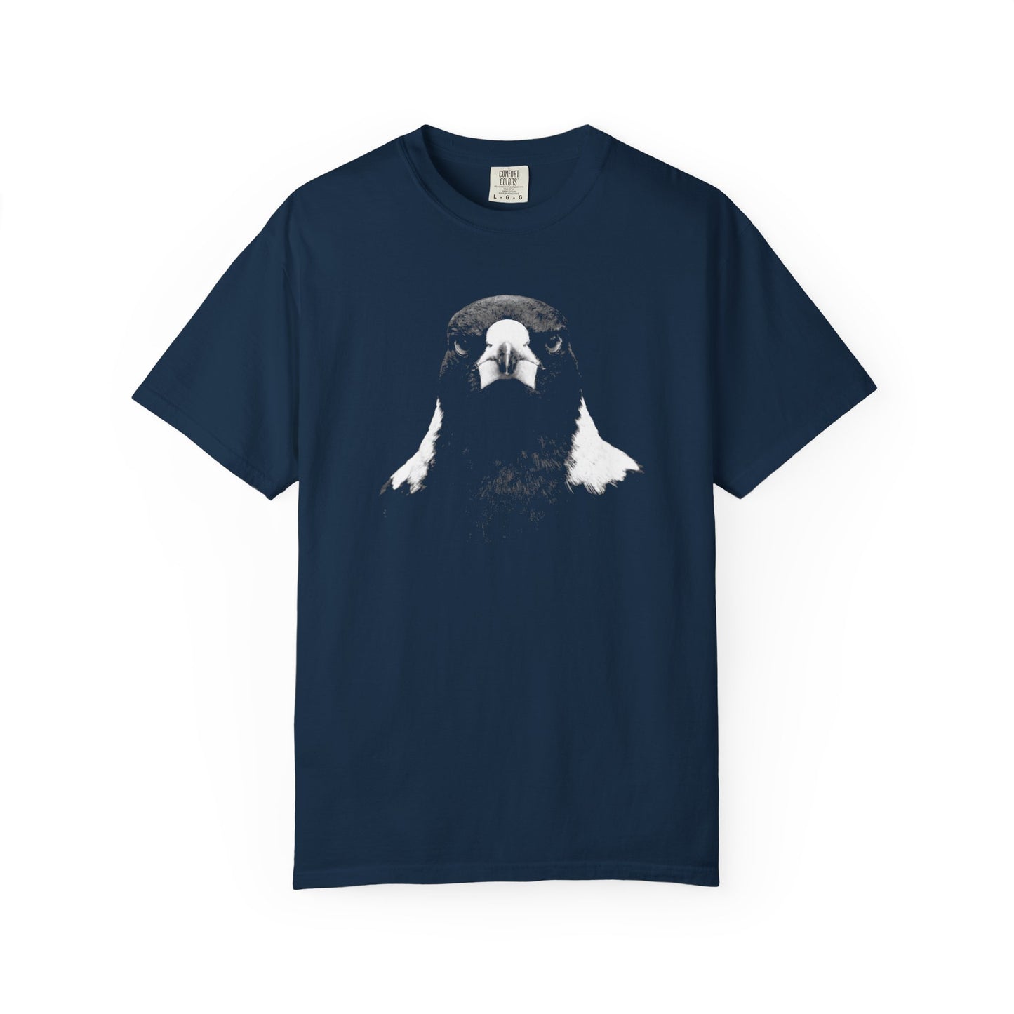 Australian Magpie Shirt, Comfort Colors Magpie Tee, Aussie Bird T Shirt, Magpie Graphic Tee, Bird Lover Gift, Australian Wildlife Shirt
