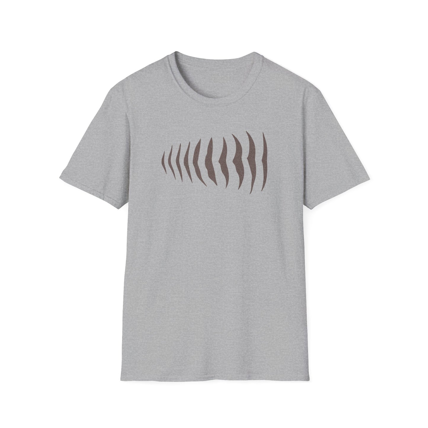 Thylacine Stripes T-Shirt, Tasmanian Tiger Tee, Minimalist Australian Animal Shirt, Cryptid Wildlife T-Shirt, Aussie Nature Tee