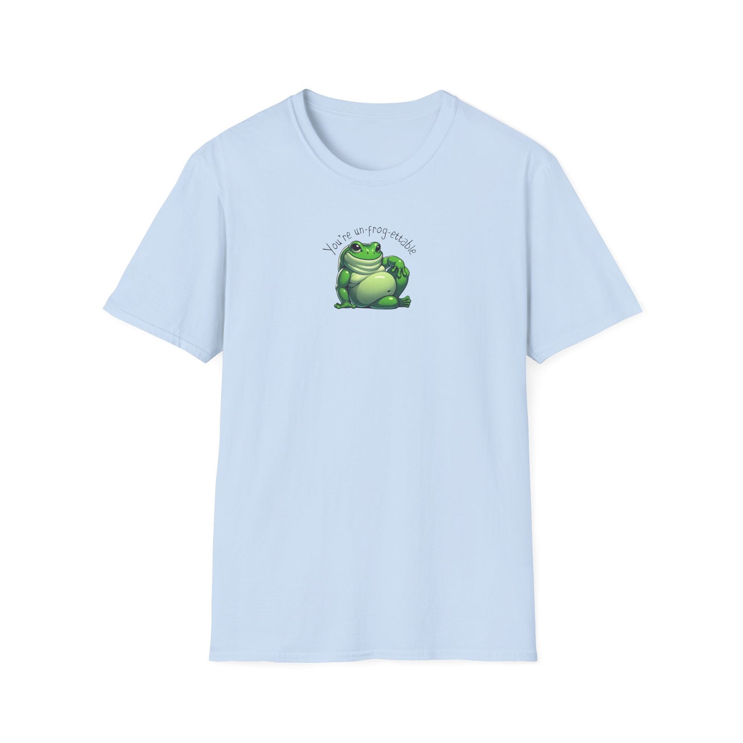 You’re Un-Frog-Ettable T-Shirt, Frog Lover Shirt, Cute Frog Tee, Amphibian Gift, Valentine Frog Shirt, Animal Lover Graphic Tee