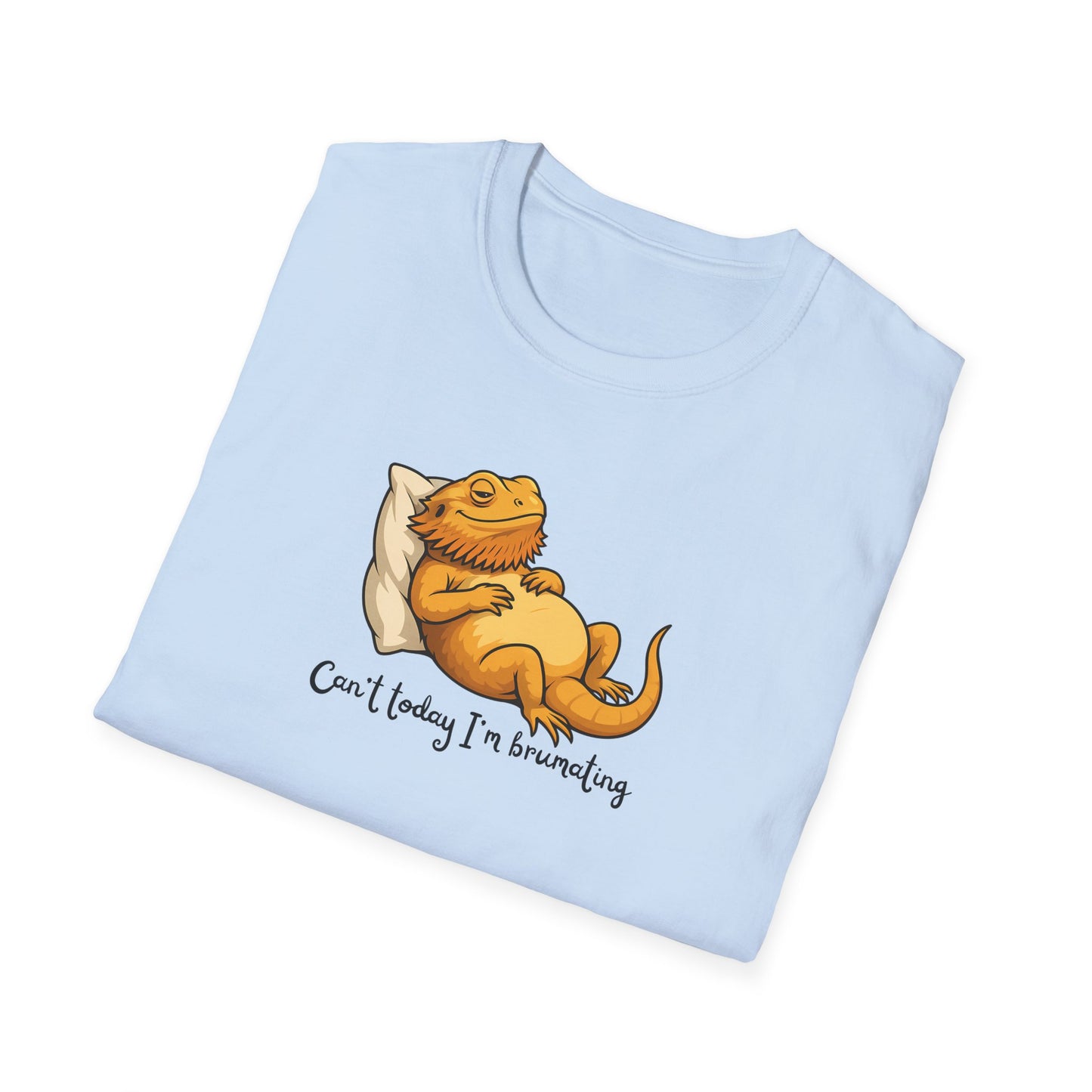Can’t Today I’m Brumating Bearded Dragon T-Shirt, Funny Beardie Tee, Reptile Lover Shirt, Lazy Lizard Shirt, Herpetology Gift, Bearded Dragon Gift