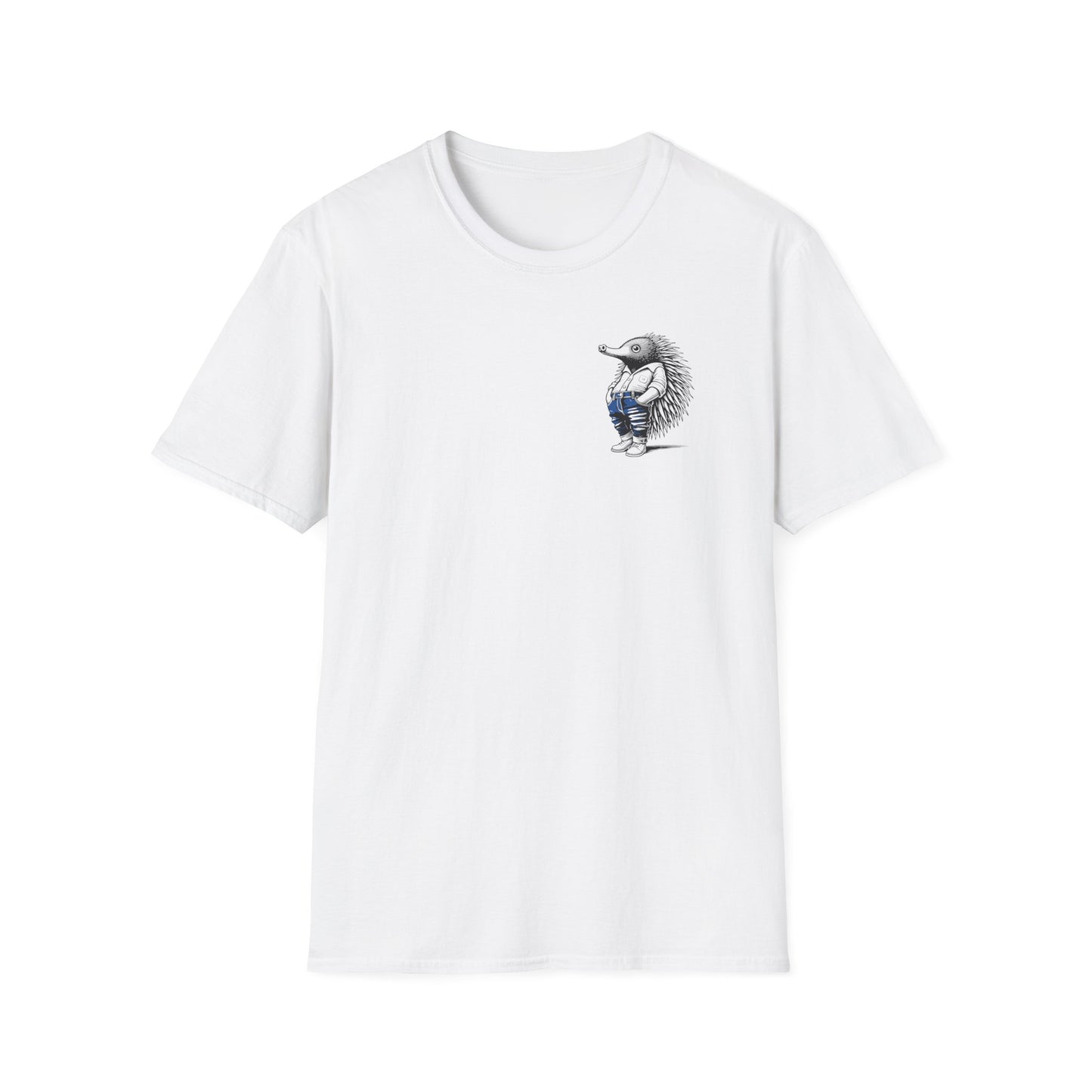 Whimsical Echidna T-Shirt, Cute Echidna Shirt, Aussie Animal Tee, Australian Wildlife Shirt, Funny Echidna Gift, Monotreme Lover Tee