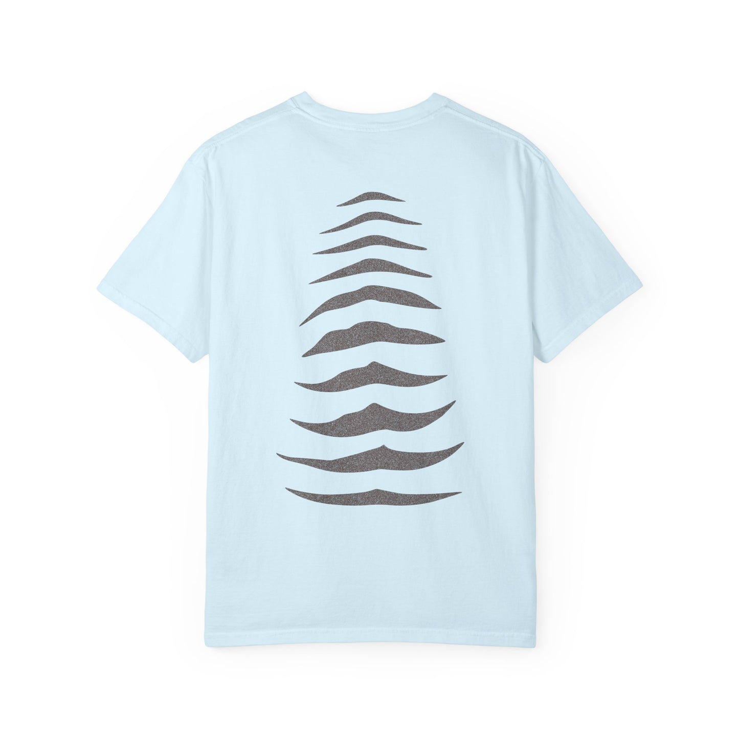 Thylacine Stripe Back Print Shirt, Tasmanian Tiger Inspired Tee, Australian Wildlife Shirt, Minimalist Animal Design, Comfort Colors T-Shirt