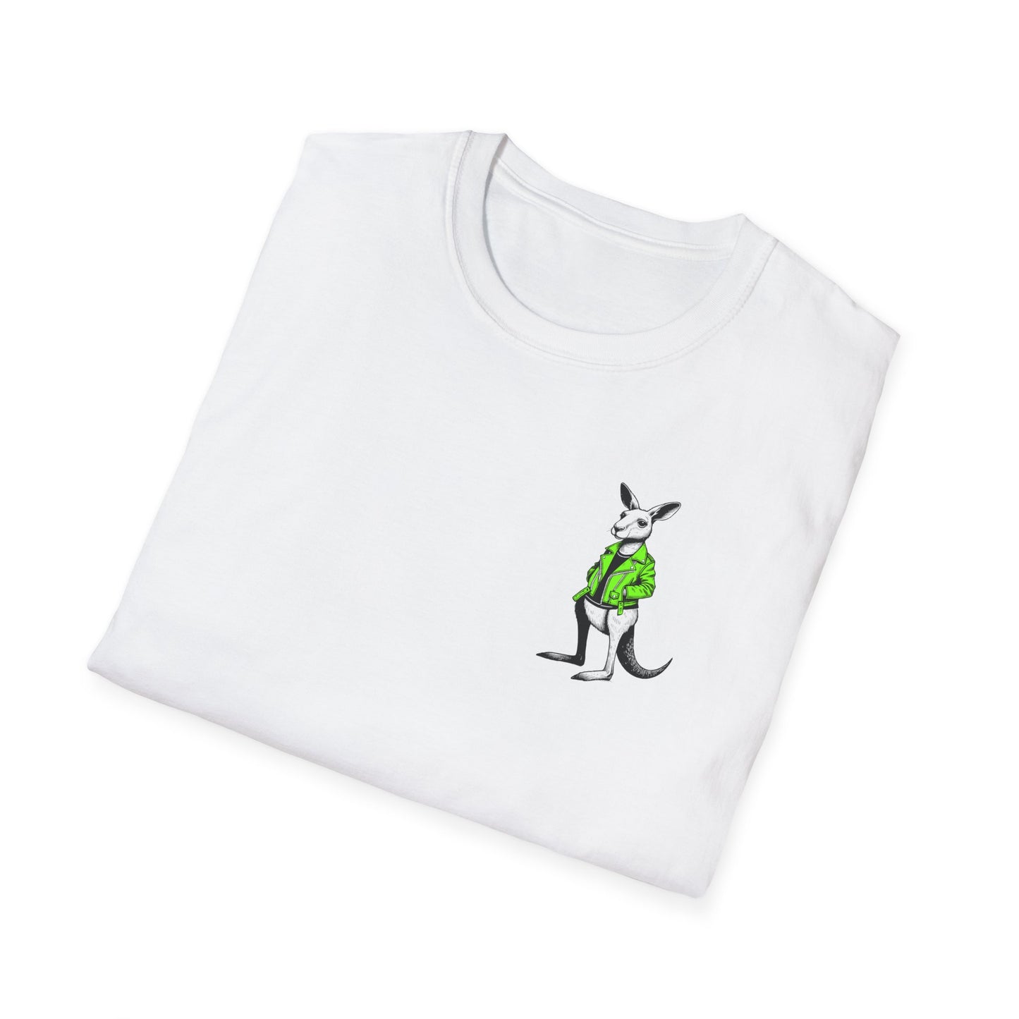 Kangaroo T-Shirt, Aussie Kangaroo Shirt, Minimal Pocket Print Tee, Australian Wildlife Shirt, Funny Roo Gift, Australia Animal Tee