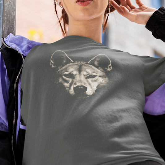 Dingo Shirt, Comfort Colors Dingo Tee, Australian Wildlife Graphic T Shirt, Aussie Animal Shirt, Nature Lover Gift, Outback Animal Tee