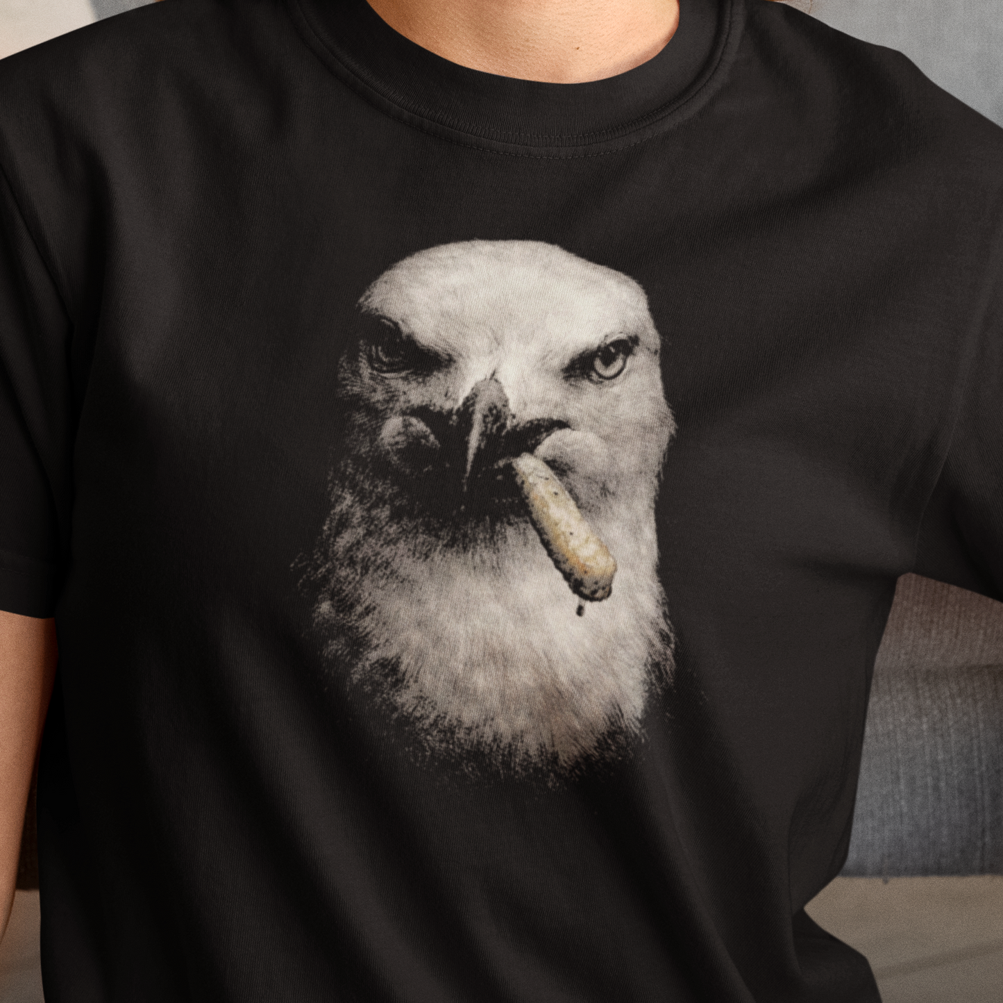 Seagull Shirt, Comfort Colors Seagull Tee, Funny Seagull T Shirt, Hot Chip Seagull Shirt, Bird Graphic Tee, Coastal Bird Gift