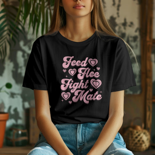 4 F's of Biology Unisex Softstyle T-Shirt | Science lover gift tee | Funny Science Shirt