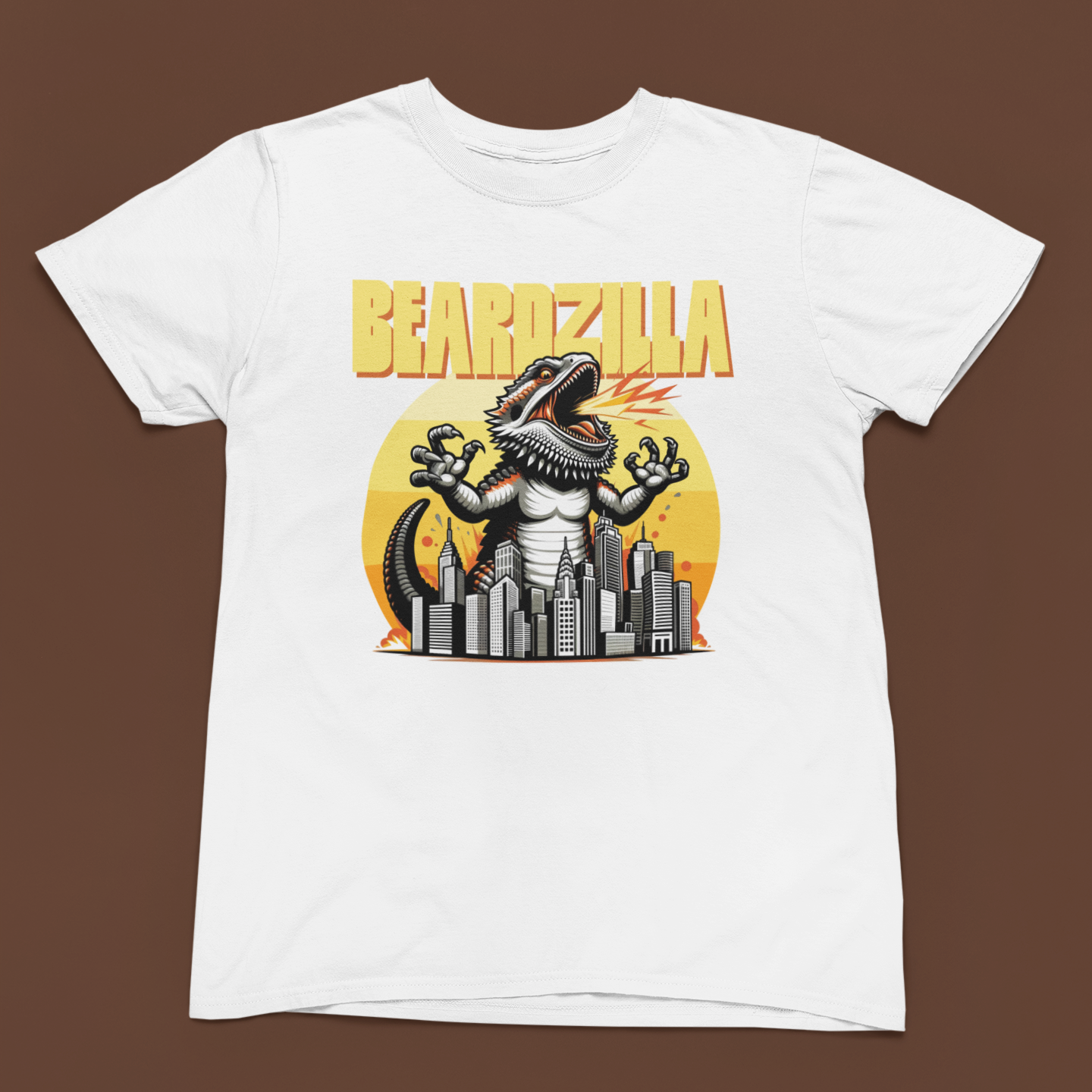 Beardzilla | Bearded Dragon Unisex Softstyle T-Shirt