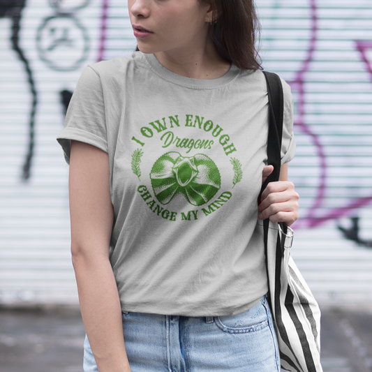 Funny Dragon Lover T-Shirt, Perfect Gift for Reptile Keepers, Unisex Tee for Agamid Dragon Enthusiasts