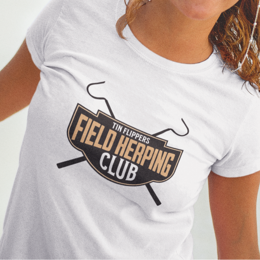 Field Herping Club T-Shirt, Tin Flippers Shirt, Reptile Lover Tee, Snake Hook Graphic Shirt, Herper Gift, Wildlife Club Tee